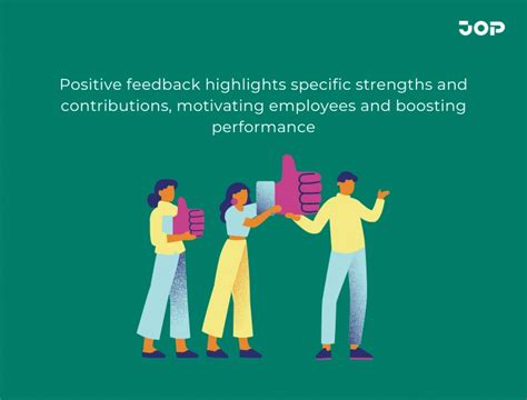 40 Positive Feedback Examples to Boost Improvement JOP