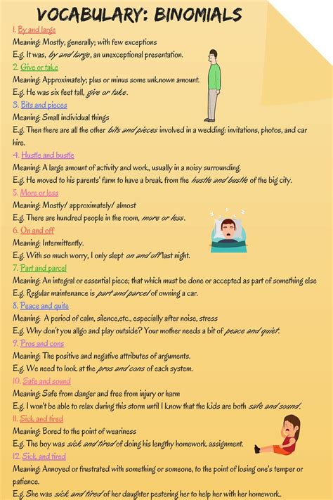 40 Common Binomial Expressions In English 2
