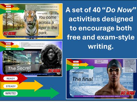 40 Do Now Writing Prompts For Gcse English Writing Resources For Students - Writing Resources For Students
