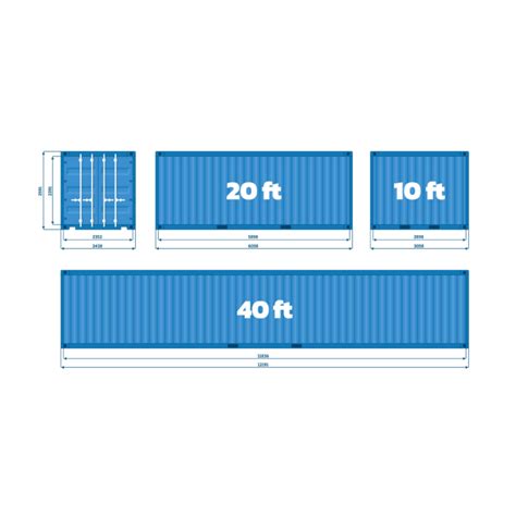 40 fot container mått
