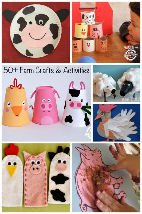 40 Fun Farm Animal Crafts For Kids With Farm Kindergarten - Farm Kindergarten