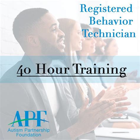 40 hour rbt training. This 40 hour training addresses all RBT ® task list items and RBT ® guidelines for professional conduct. The program is offered independent of the BACB ®. Clear … 