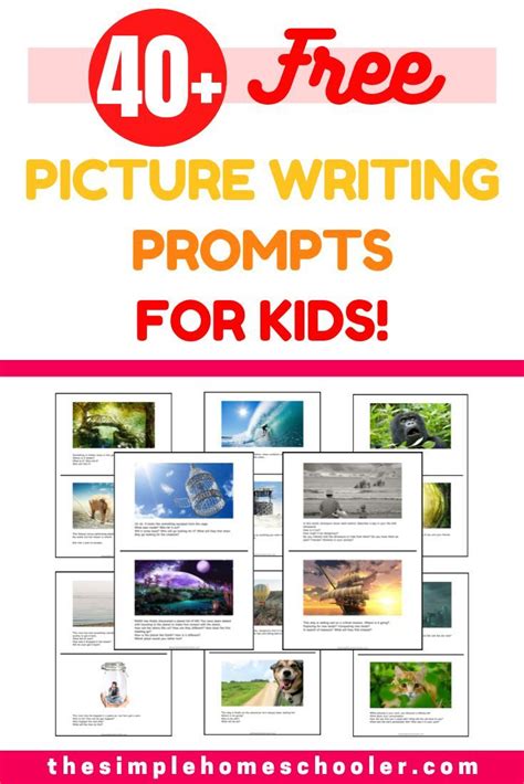 40 Instant Download Picture Writing Prompts For Kids Picture For Writing Prompt - Picture For Writing Prompt