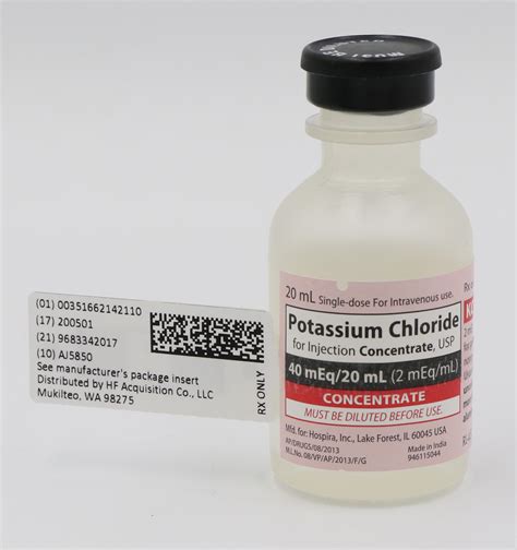 For example, potassium chloride 10 mEq is a microencapsulated form of potassium chloride that contains 750 mg of potassium chloride USP equivalent to 10 mEq of potassium. Normal daily requirements of potassium for adults are 40 to 80 mEq/day. For the prevention of hypokalemia, 20 to 40 mEq/day should be given in one or two …. 
