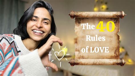 40 rules of love