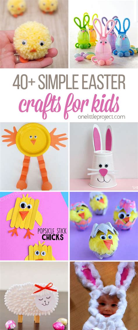 40 Simple Easter Crafts For Kids One Little Easter Activities For 1st Graders - Easter Activities For 1st Graders