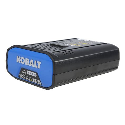 40 volt kobalt battery. Kobalt 40-Volt Battery and Charger Kit (4.0Ah Battery and Charger) 130. $18999. $8.49 delivery Aug 31 - Sep 6. Or fastest delivery Aug 30 - Sep 5. Only 13 left in stock - order soon. 