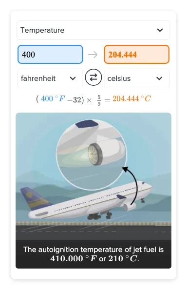 400 Degrees In Celsius