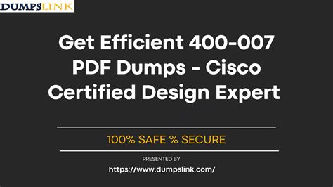 400-007 PDF Testsoftware