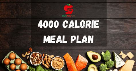 4000 Calorie Meal Plan 7 Day Beast Diet - Diet Meal Plans