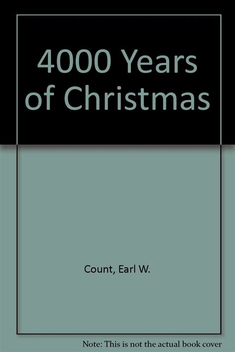 4000 YEARS OF CHRISTMAS by Earl W. Count, Rare 1st Edition, …