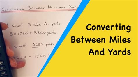 Online calculator to convert yards to kilometers (yd to km) with formulas, examples, and tables. Our conversions provide a quick and easy way to convert between Length or Distance units. ... 1 yard = 3 feet: miles: mi: US Customary Units/Imperial System: 1 mile = 1760 yards or 5280 feet: picometers: pm: Metric System: 1 m = 1,000,000,000,000 pm .... 
