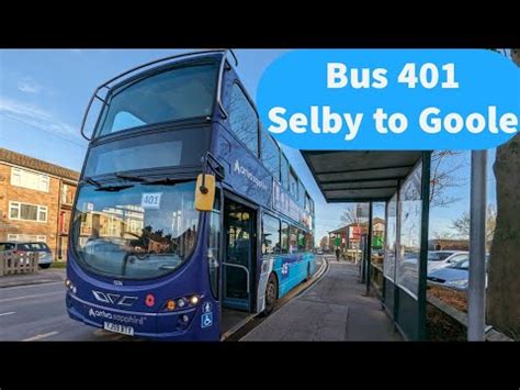 401 - Selby - Goole Bus Route - geopunk.co.uk