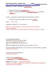 Full Download 401 Note Taking Guide Answer Key 