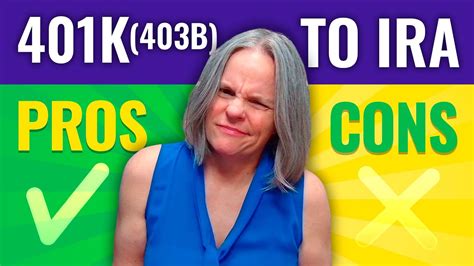 401k to IRA Pros and Cons When to do it. When to Hold Off