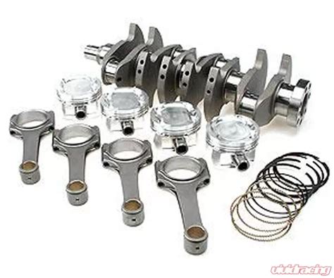 Below is a short listing of the rotating assembly / stroker kits that we offer. If you don't see it, give us a call or shoot us an email. 460 - 467 CID. This is our most popular Pontiac stroker kit. 4.25" stroke Eagle Crank 3.00" or 3.25" mains, Ross pistons 4.15" to 4.185" bore with 6.800" Eagle H beam rods - $1595. 462 - 469 CID.