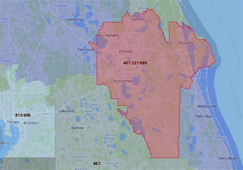 407 area code florida