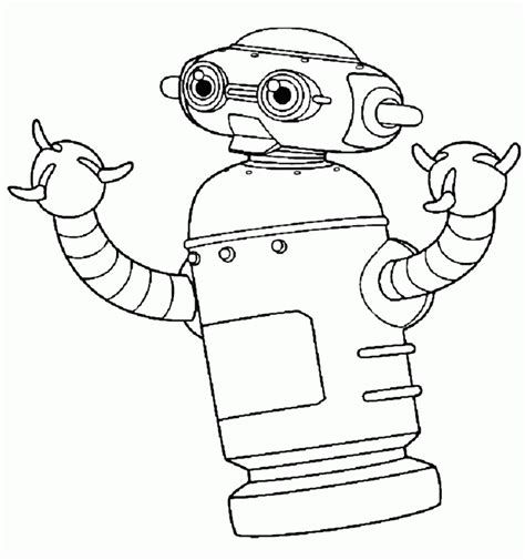 41+ Robot Pictures To Color Gif Drawer