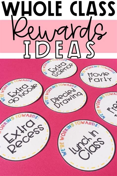 41 Best Whole Class Reward Ideas for Teachers (2024)