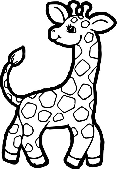 41 Giraffe Coloring Pages Free Printables Our Mindful Giraffe Pictures To Color - Giraffe Pictures To Color