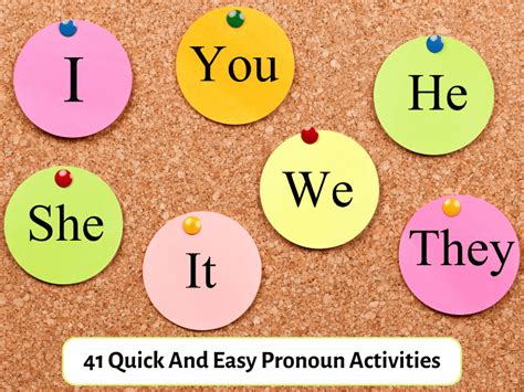 41 Quick And Easy Pronoun Activities Teaching Expertise Pronouns For 3rd Graders - Pronouns For 3rd Graders