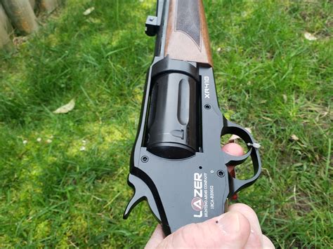 410 shotgun revolver. They mention using the 410 shotgun for hunting and shooting at the range but it can also be a popular option for home defense. This model is built on the reliable and predictable revolver pattern that has been popular for years. And the 410 gauge shells come in a variety of loads. You can get reduced recoil, slugs, buckshot, bird shot and … 