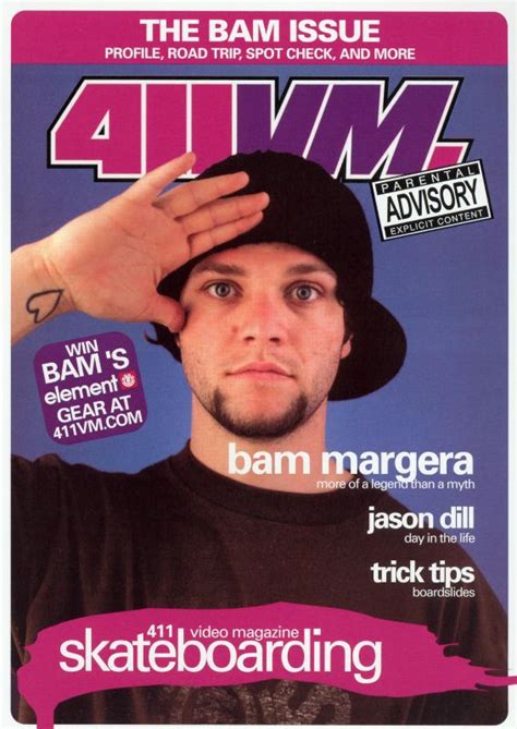 411 VM Skateboarding - Issue 61 (DVD, 2004) Bam Margera HIM Element Steve-O