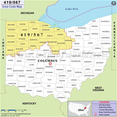 419 area code ohio