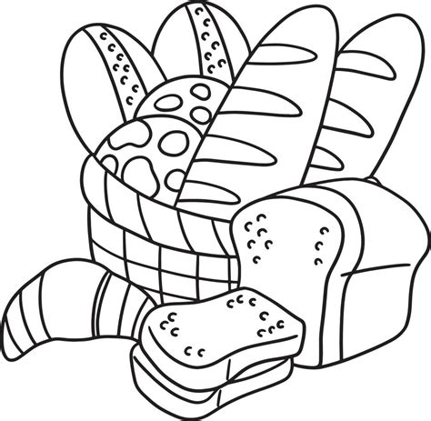 42 Bread Coloring Pages ideas coloring pages, online coloring ...