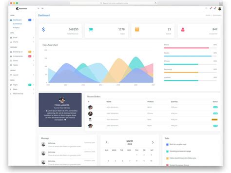 42 Free Simple Bootstrap Admin Templates For Content Rich Web Apps