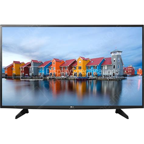 42.5" LG 43LH5700 - Power consumption - DisplaySpecifications