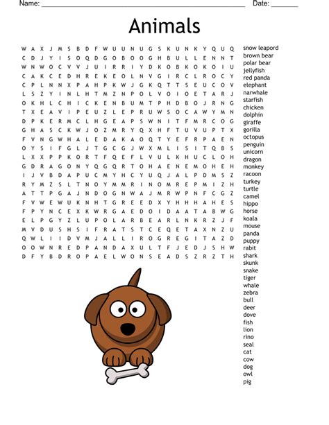 4207 Word Search WordMint