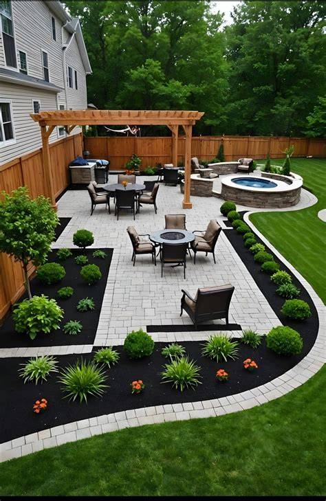 43+ Backyard Landscaping and Patio Ideas … - raincitystudios.com