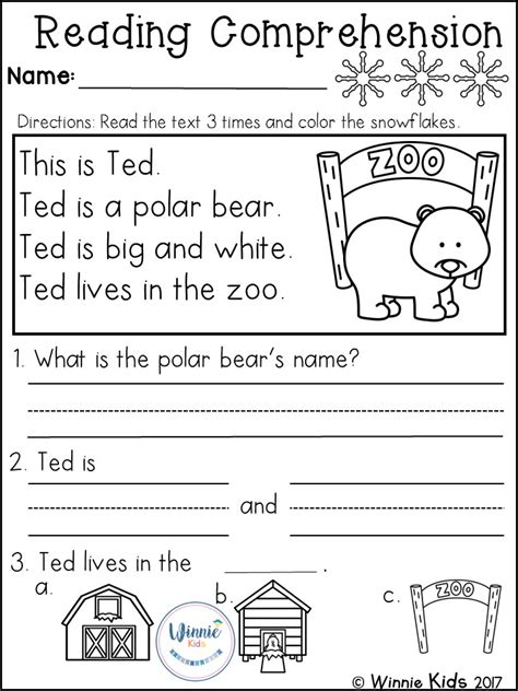 43+ Beginning Reading Worksheets Collection Worksheet for Kids