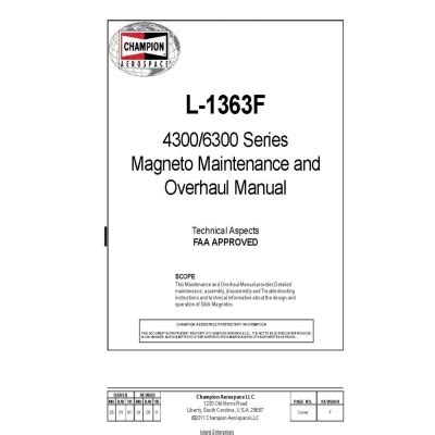 4300 6300 series magneto maintenance and overhaul manual. - Quantum 4hp mower manual 21 in deck.