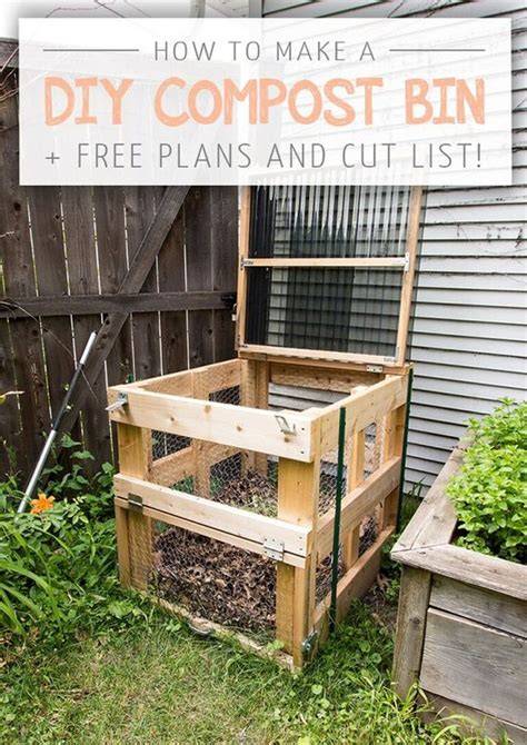 44 Clever DIY Compost Bin Ideas For Gardeners To Try - raincitystudios.com