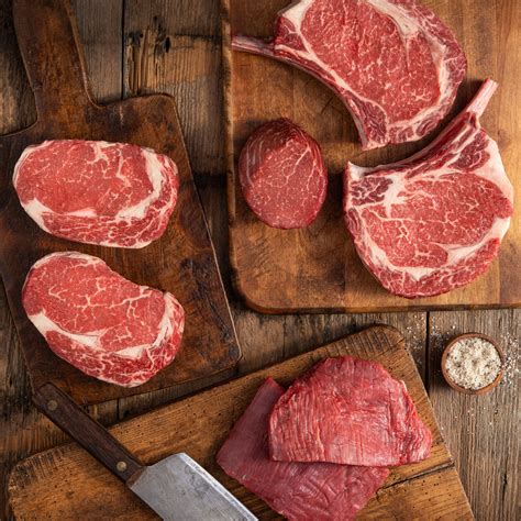 44 steaks. Three-bone Ribeye Roast. $199.95. - Choice or Higher - 6-7 lbs. - Raw & Uncooked - Three Bone. Just in time for the holidays, try out our limited-time offer – the three-bone Tomahawk Ribeye Roast. This 6-7 lb. raw and uncooked ribeye roast will be a perfect fit for anyone's holiday family dinner. Watch our friend Matt Pittman from Meat Church ... 