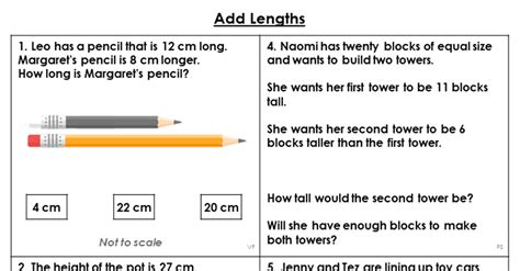 44 Top Adding Lengths Teaching Resources Curated For Adding Measurements Worksheet - Adding Measurements Worksheet