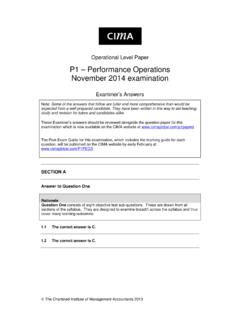 Full Download 44 Study Notes Paper P1 Performance Operations 