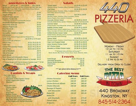 440 pizza. Pizza Chicken Dessert Salads Sandwiches Wings. 19772 W 130th St. Strongsville, OH 44136. (440) 572-4444. 