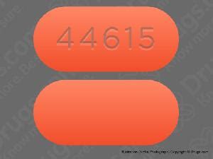 Pill Identifier results for "44615". Search by imprint, shape, color or drug name. ... If your pill has no imprint it could be a vitamin, diet, herbal, or energy pill, or an illicit or foreign drug. It is not possible to accurately identify a pill online without an …. 44615 pill