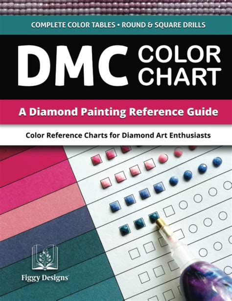 447 DMC Color Comparison Chart Free Diamond Painting Tool