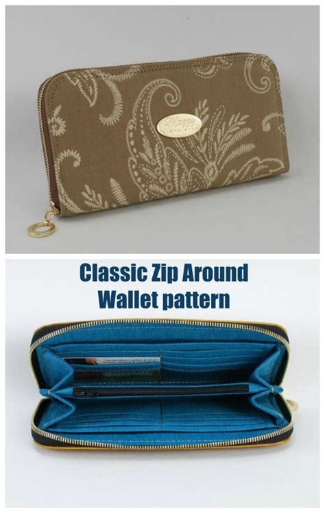 45+ Easy Zip Wallet Downloadable Sewing Pattern