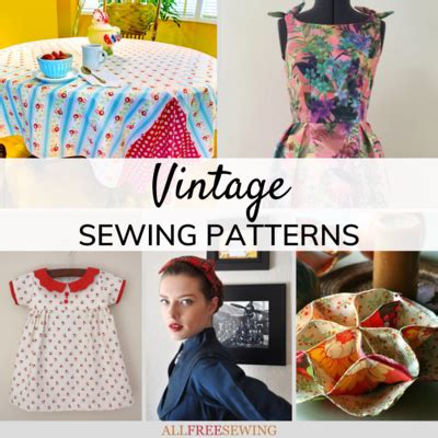 45+ Free Vintage Sewing Patterns - muktibox.com