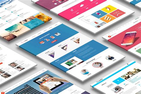 45+ Free Web Design Mockups Background