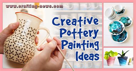 45 Creative Pottery Painting Ideas - Crafting News - muktibox.com