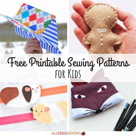 45 Free Printable Sewing Patterns For Kids Allfreesewing Com