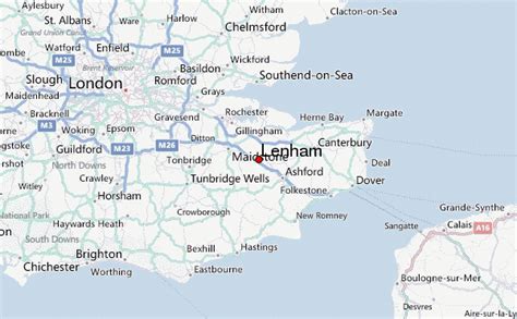 45 Km - Distance from Greenhithe to Lenham