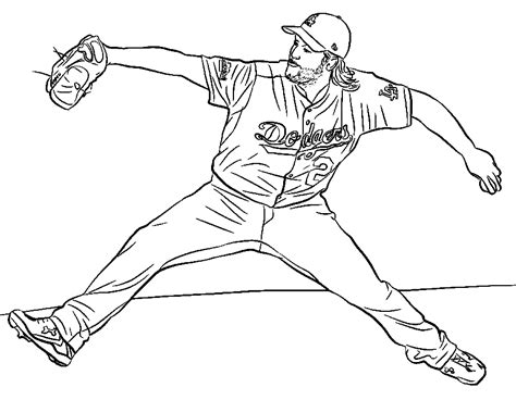 45 MLB Coloring Pages