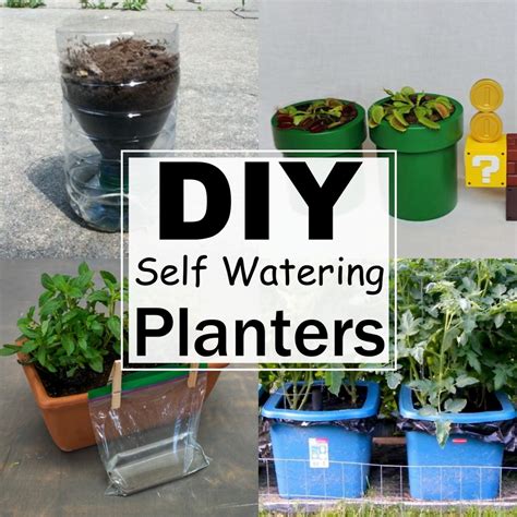 45 Self watering planters DIY ideas and tutorials - raincitystudios.com